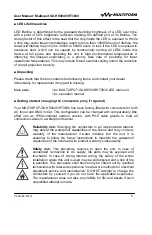 Preview for 8 page of Apollo DESIGN MultiSpot HT3030 (HP3) Manual