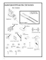 Preview for 4 page of Apollo Hybrid AR Rower Owner'S Manual