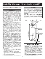 Предварительный просмотр 10 страницы Apollo Hydroheat A650YRRTL5 Instruction Manual