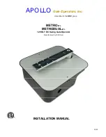 Apollo METRODUALetl Installation Manual preview