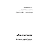 Предварительный просмотр 4 страницы Apollo MultiSpot HQ5020 User Manual