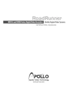 Apollo RoadRunner MRH16 Operating Manual preview