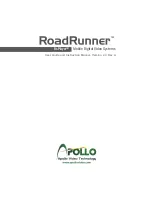 Apollo RoadRunner RsPlayer User Manual And Instruction Manual preview