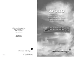 Apollo SL15 Series Operation Manual preview