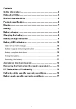 Preview for 2 page of Apollo Transport Folding-E Front Motor Drive System Owner'S Manual