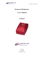 Preview for 1 page of APOS GPS-626 User Manual