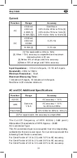 Предварительный просмотр 25 страницы APPA 506 User Manual