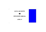 APPA 91 Operator'S Manual preview