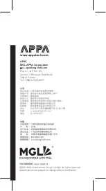 Preview for 77 page of APPA M1 User Manual