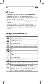 Preview for 3 page of APPA M2 User Manual