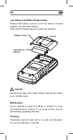 Предварительный просмотр 12 страницы APPA M2 User Manual