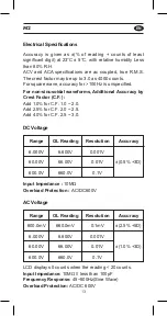 Предварительный просмотр 14 страницы APPA M2 User Manual