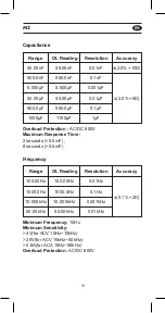 Предварительный просмотр 17 страницы APPA M2 User Manual