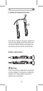 Предварительный просмотр 4 страницы APPA VP-1 User Manual