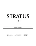 Предварительный просмотр 1 страницы Appareo Stratus 3 Pilot'S Manual