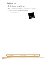 Preview for 124 page of Appear TV DC1000 Product User Manual