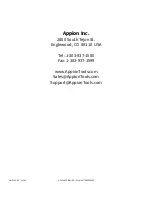 Preview for 23 page of Appion G5Twin Operation Manual