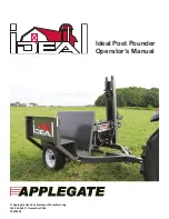 Applegate Ideal Series Operator'S Manual предпросмотр