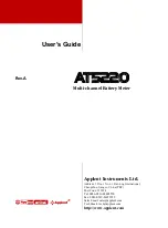 Applent Instruments AT5220 User Manual preview