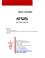 Applent Instruments AT525 User Manual preview