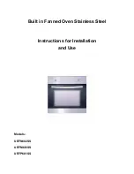 Appliance 365 Limited UEFM601SS Instructions For Installation And Use Manual preview