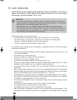 Preview for 3 page of Appliance AAC Design 11000 A - PTC Operating Manual