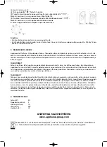 Предварительный просмотр 7 страницы Appliance ATF-95 Extra Slim Operating Manual
