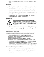 Preview for 6 page of Applico BKE64SS User Manual