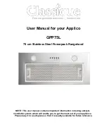 Preview for 1 page of Applico GPP75L User Manual