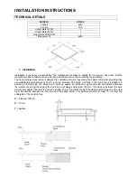 Preview for 2 page of Applico KF15SS User And Installation Instructions Manual