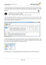 Preview for 9 page of APPLIED ACOUSTICS 101G Operation Manual