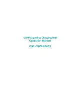 Preview for 1 page of APPLIED ACOUSTICS CSP-CSPP-8000/2 Operation Manual