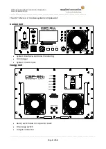 Предварительный просмотр 9 страницы APPLIED ACOUSTICS CSP-SNv 1250 Operation Manual