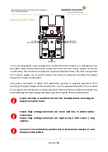 Предварительный просмотр 13 страницы APPLIED ACOUSTICS CSP-SNv 1250 Operation Manual