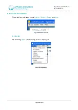 Preview for 24 page of APPLIED ACOUSTICS Easytrak Alpha 2665 Series Operation Manual