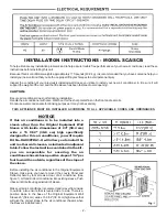 Preview for 2 page of Applied Comfort SCA Installation, Operation  & Mainenance Manual