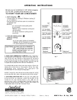 Preview for 4 page of Applied Comfort SCA Installation, Operation  & Mainenance Manual