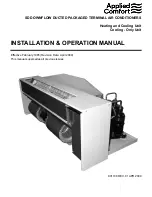 Applied Comfort SD Installation & Operation Manual preview