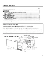 Preview for 2 page of Applied Comfort SD Installation & Operation Manual