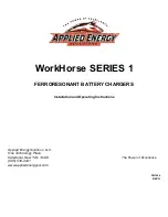 Предварительный просмотр 1 страницы Applied Energy Solutions WorkHorse Series 1 Operating Instructions Manual