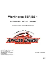 Preview for 1 page of Applied Energy WorkHorse Series 1 Installation And Operating Insctructions