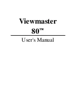 Preview for 3 page of Applied Engineering Viewmaster 80 User Manual