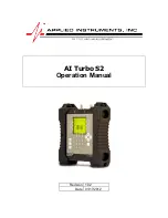 Preview for 1 page of Applied Instruments AI Turbo S2 Operation Manual