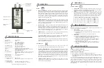 Предварительный просмотр 2 страницы Applied Instruments Dual Buddy User Instructions