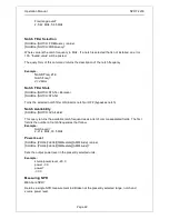 Preview for 24 page of Applied Instruments NPRT 2200 Operation Manual