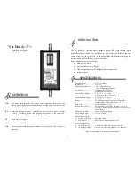 Applied Instruments Sat Buddy 2 User Instructions preview