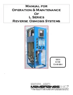 Applied Membranes L Series Operation, Maintenance & Instruction Manual preview