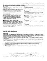 Preview for 5 page of Applied Membranes L Series Operation, Maintenance & Instruction Manual