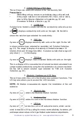 Preview for 13 page of Applied Membranes MYRON L COMPANY Ultrameter III  9PTK Operation Manual