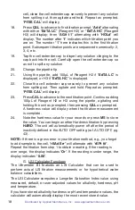 Preview for 22 page of Applied Membranes MYRON L COMPANY Ultrameter III  9PTK Operation Manual